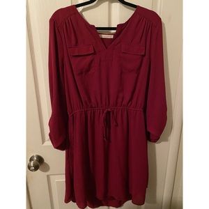 Hi-low Shirt Dress